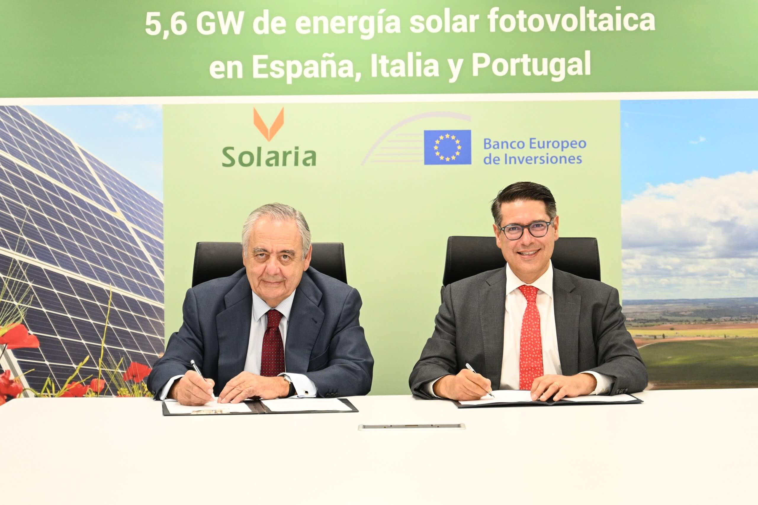EIB approves framework financing of up to €1.7 billion for Solaria’s renewable energy rollout in Spain, Italy and Portugal